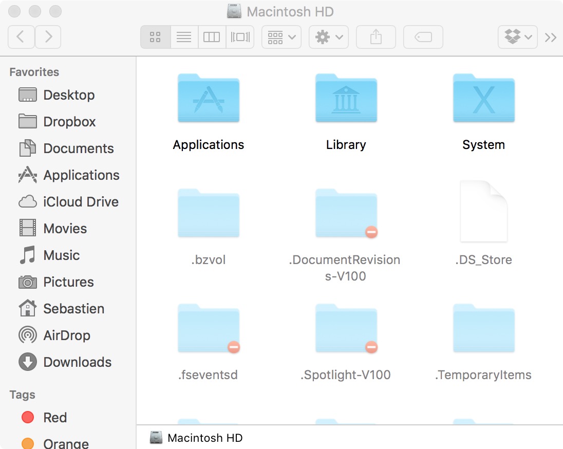 View hidden files mac app windows 10